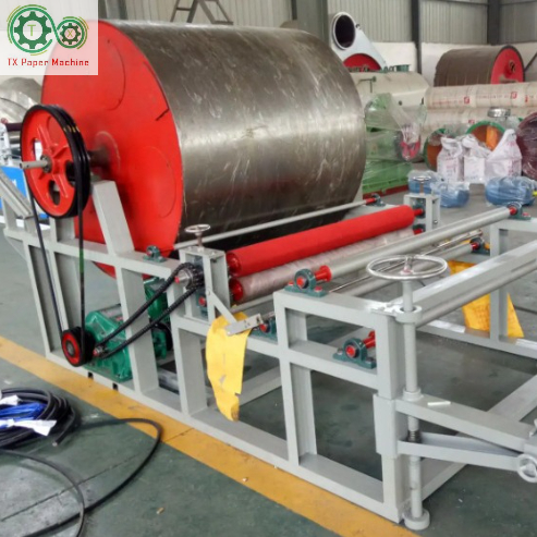 染色小型环保造纸机械设备 染纸机 染色纸机 规格1300mm