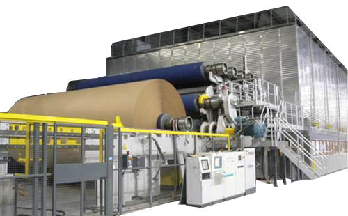 腾信高速高产量高强度牛皮纸机