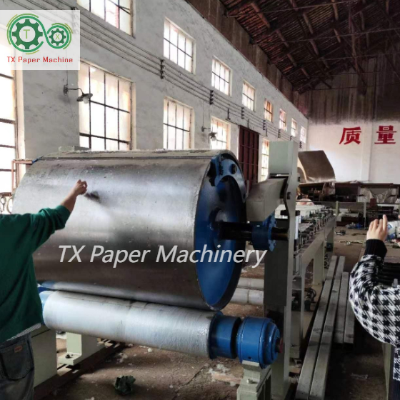 纸箱废纸回收机 600 - 2500 克/平方米双层纸板造纸机