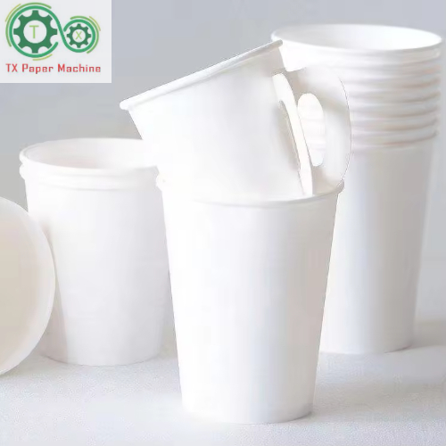 专业生产 PE 涂层纸杯基纸的造纸机制造商，具备自动进料、成型及切割的集成设备。