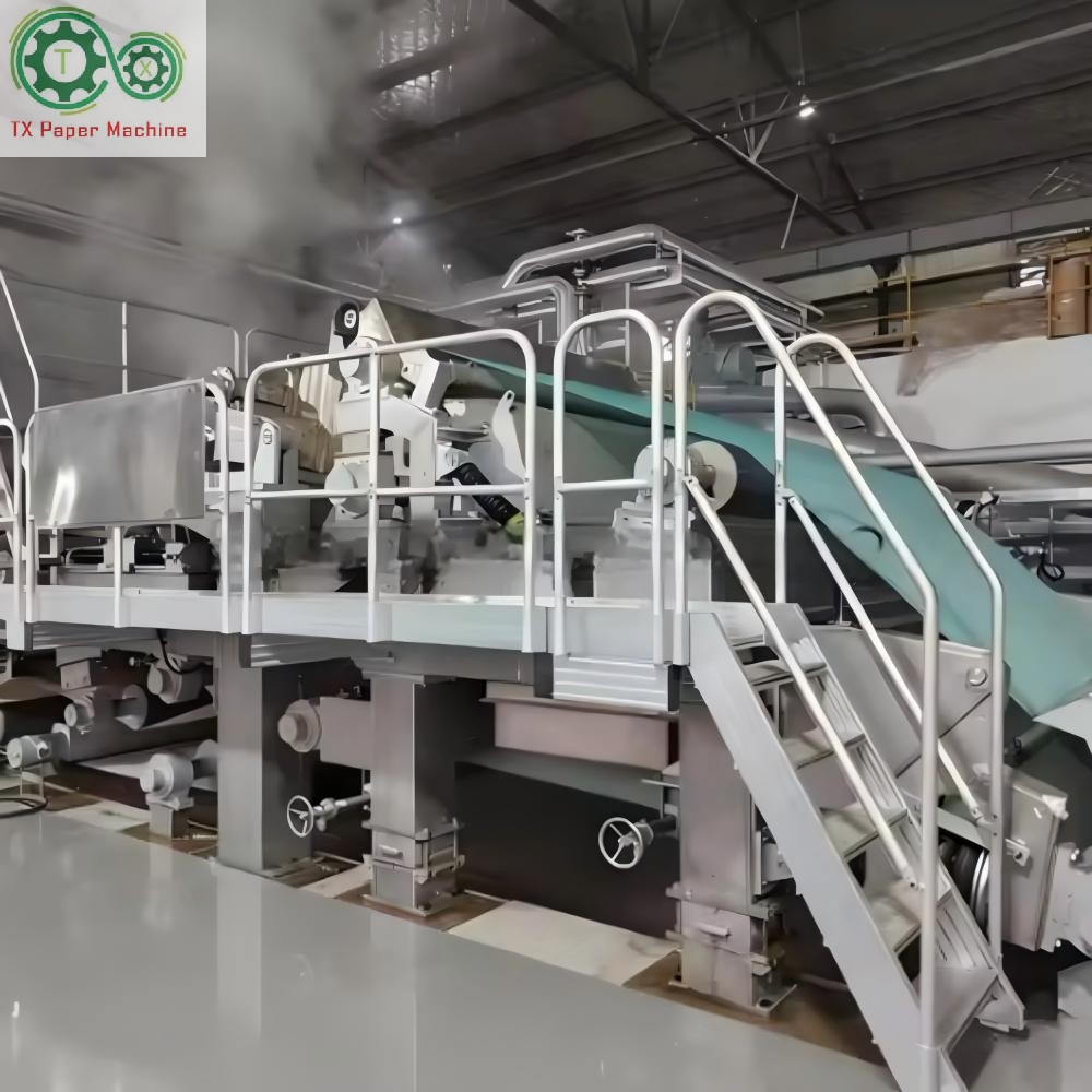 高速 500 - 1200 米/分钟 新月形成型机式卫生纸制造生产线