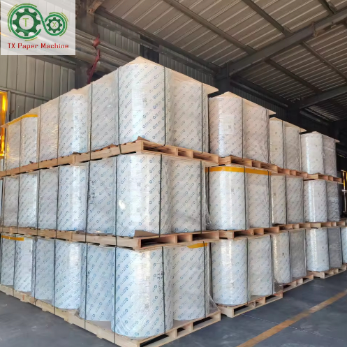 用于工业包装的定制蜡纸基材制造机