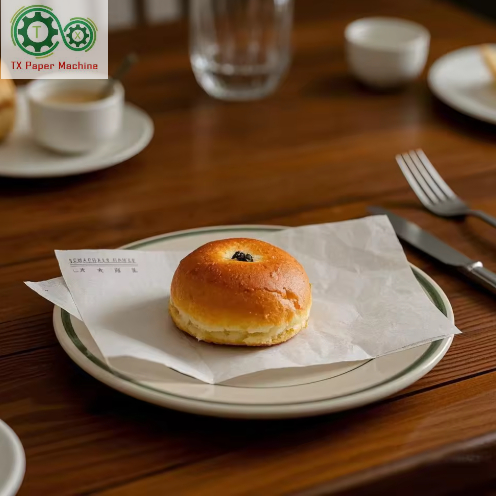 食品级防水石蜡涂层基纸/用于蜡纸生产的原纸造纸机