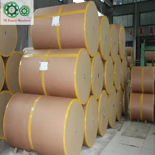 腾信特种造纸机工业用自动涂蜡防水原纸制造机