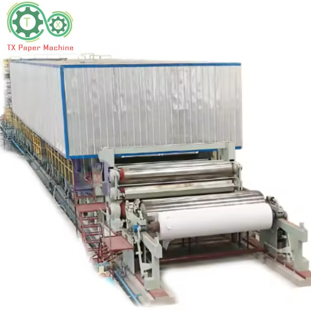 腾信公司的A4纸制造机和印刷纸制造机