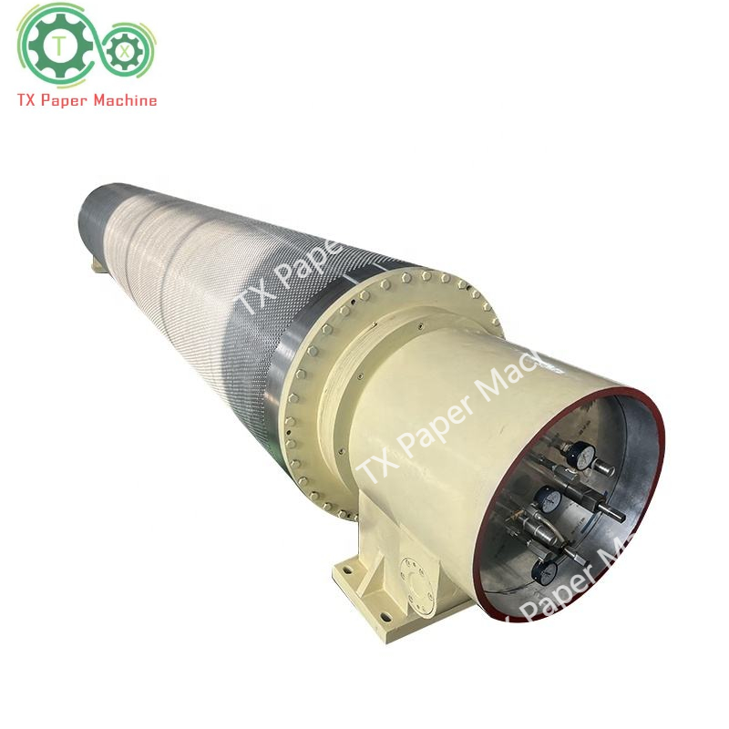 卫生纸加工设备 纸厂压榨机 橡胶压辊 真空吸辊