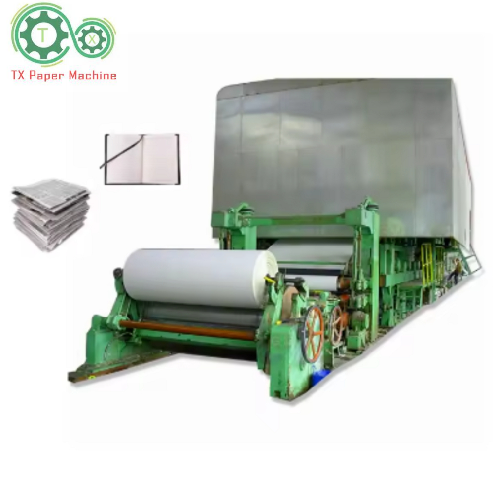 造纸厂用文化纸造纸机生产线，适用于造纸企业使用