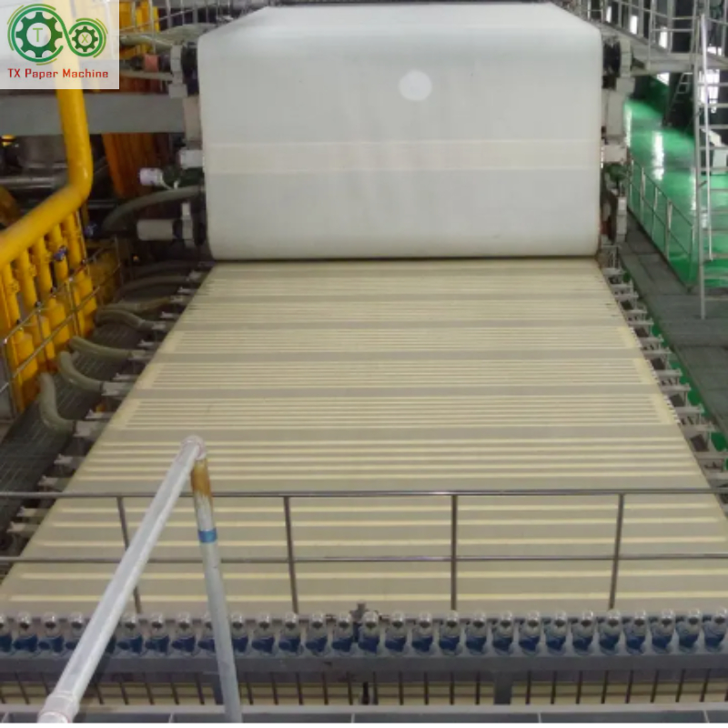 中国专业制造商优质文化造纸机小型企业A4纸生产线