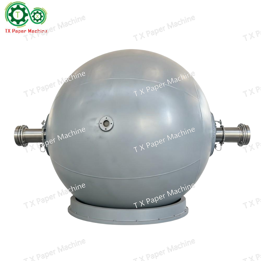 造纸机械制浆设备旋转球形蒸煮机工业蒸球草浆球形厂家供应