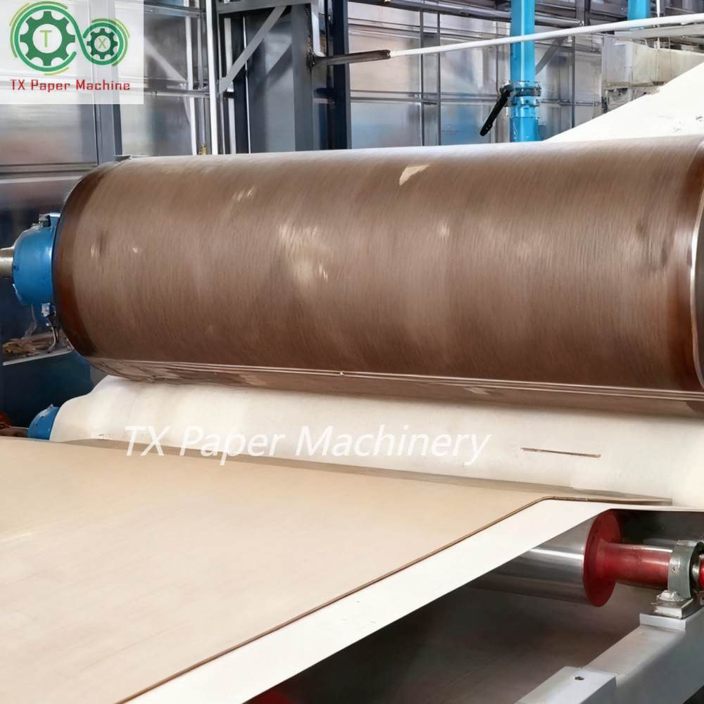 竹子麦秸甘蔗原浆纸板制造机